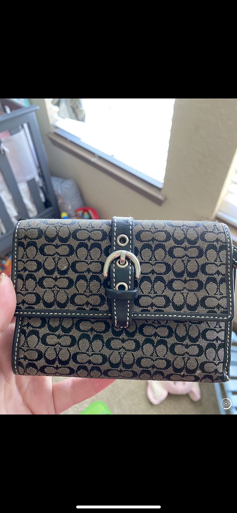 Authentic coach wallet
