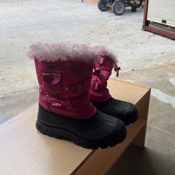 Girls Rubber Winter Boot