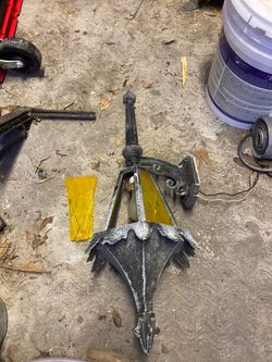 Vintage aluminum lamp