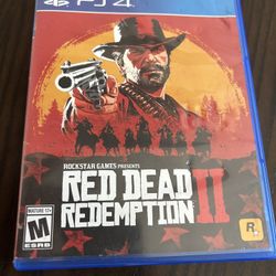 Red Dead Redemption 2 ps4