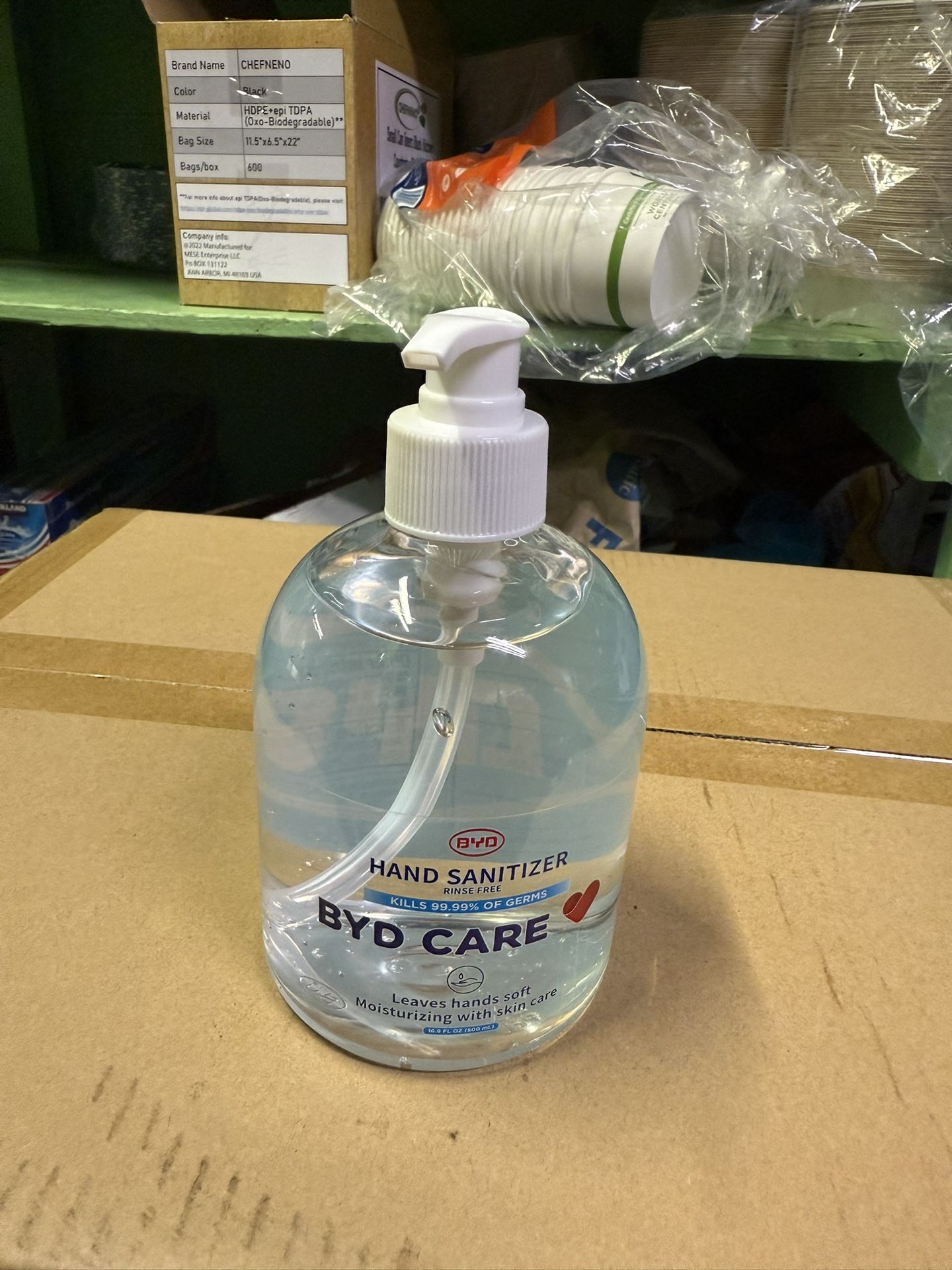 Sanitizer 16 oz $.50 Each Bottle