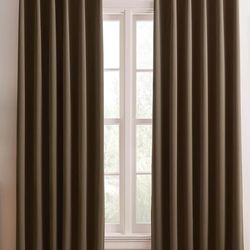 Blackout Curtains 84 Inches Long Pinch Pleated