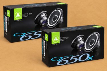 JL Audio C2 Car Speakers 2-Sets 6.5" 2-Way Coaxial Speaker System 450 Watt C2-650X Package 🚨 Payment Options Available 🚨 No Credit Needed 🚨