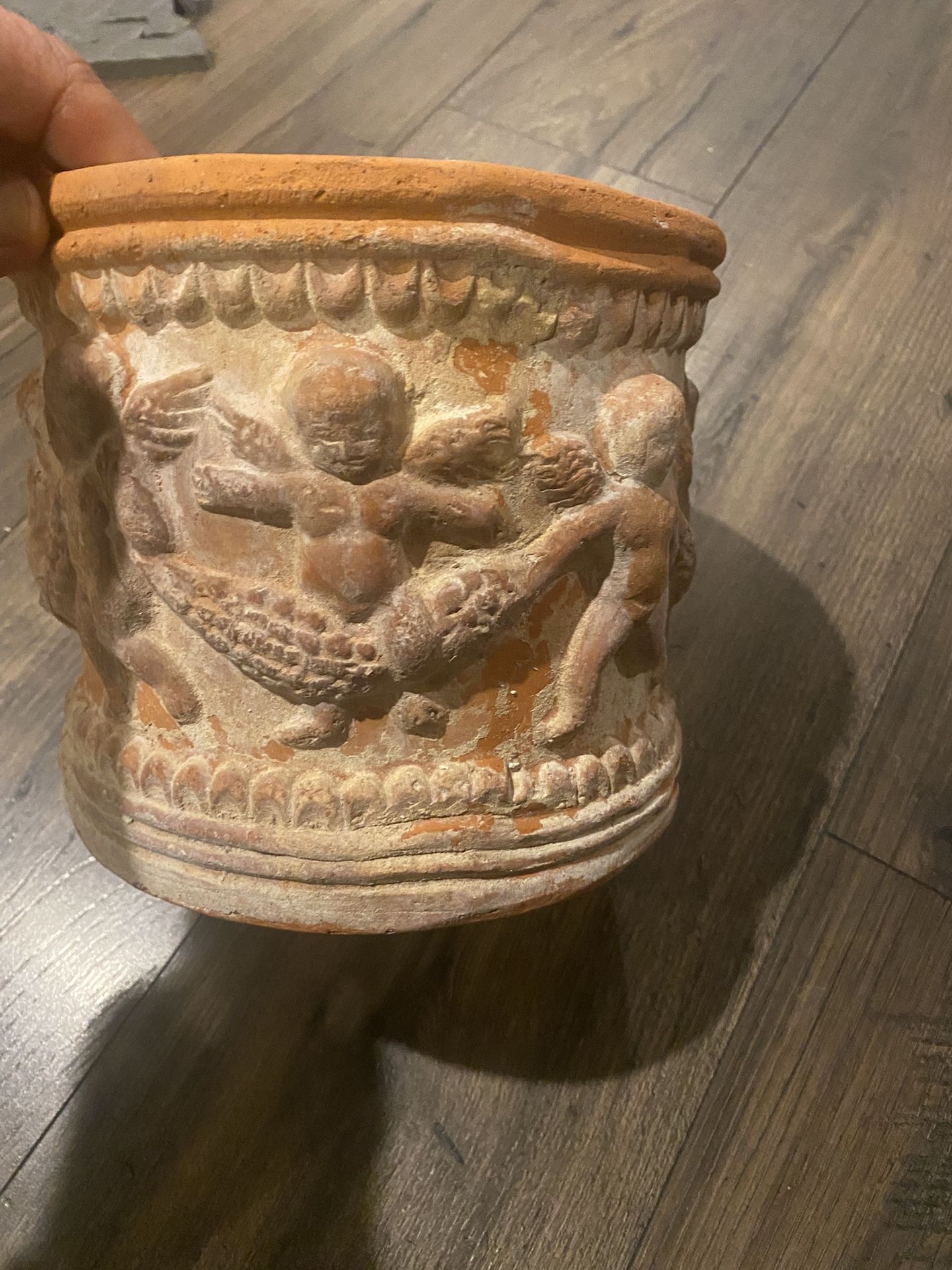 Vintage Plant Pot Terracotta Style Pot  .