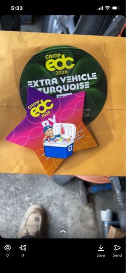 EDC RV  Pass with extra vehicle pass
