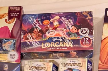 Lorcana booster set trade for Pokemon