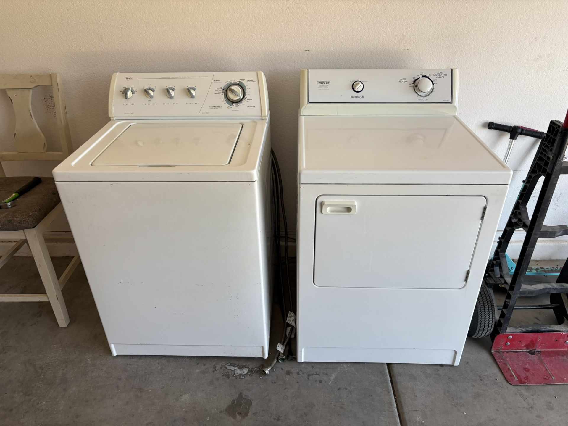 Washer And Dryer