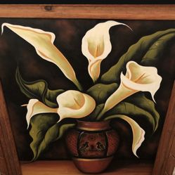 Large Flower Painting 