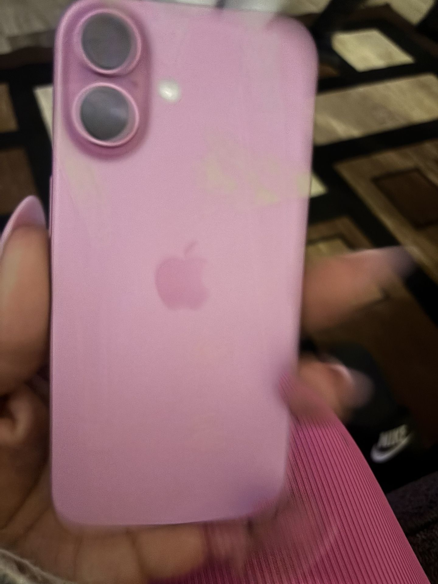 Pink iPhone 16