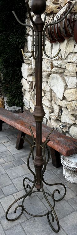 Brass Coat Rack
