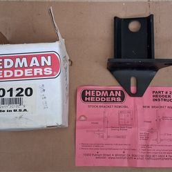 Hedman Dropped Power Steering Pump Bracket Ford with External Slave Cylinder