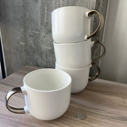 Microwave Safe Artisan Ceramic Mug 4pcs
