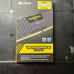 Corsair DDR4 2x32GB sticks of ram