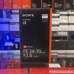 Sony FE 24-70mm F2.8 II