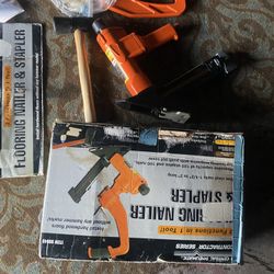 Flooring Nailer And Stapler