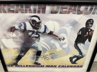 Deacon Jones HOF80 autograph