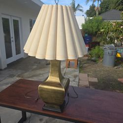 Vintage Brass Lamp