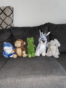 5 Stuffed Animal Bundle 