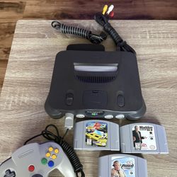 Original Nintendo 64 (N64) Gaming System Bundle 