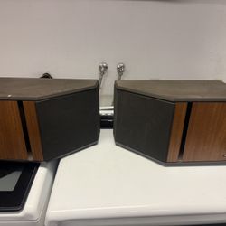 Vintage 1985 Bose 4.2 Stereo Everywhere Bookshelf Main Reflecting Right And Left Speaker