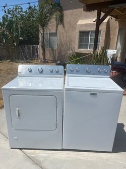Maytag Washer and Dryer gas heavy duty super capacity good condition delivery and installation available