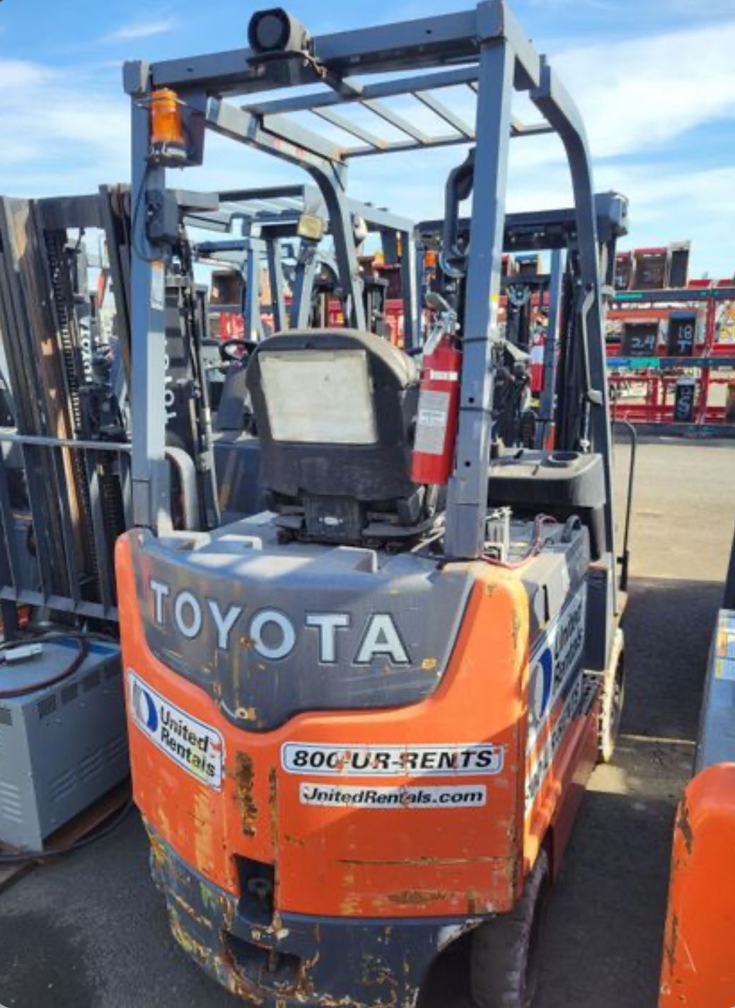 Toyota 5k Electric Warehouse Forklift 