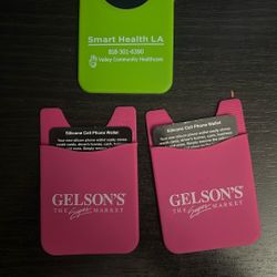 Silicone cell Phone Wallet 