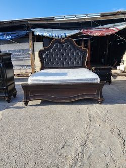 Recamara King Con Colchones 