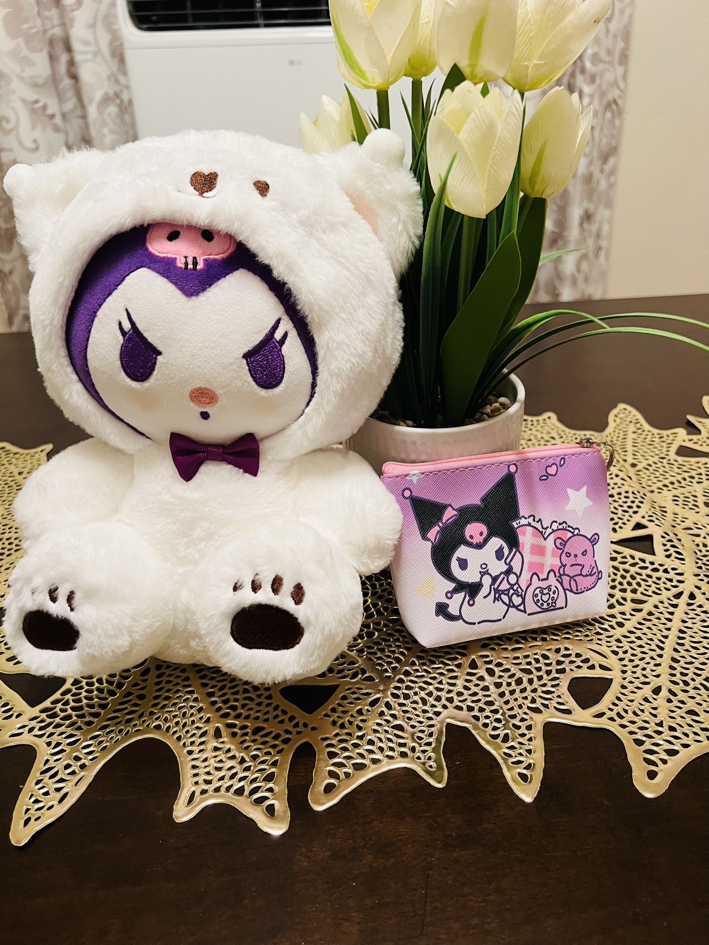 Kuromi Plush & Coin Purse