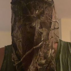 Hunting Hat With Face Screen