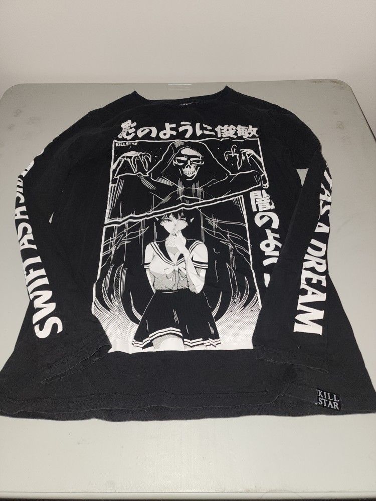 Kill Star Long Sleeve Size Large