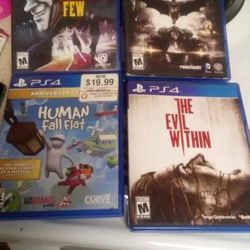 4 PS4 Games 