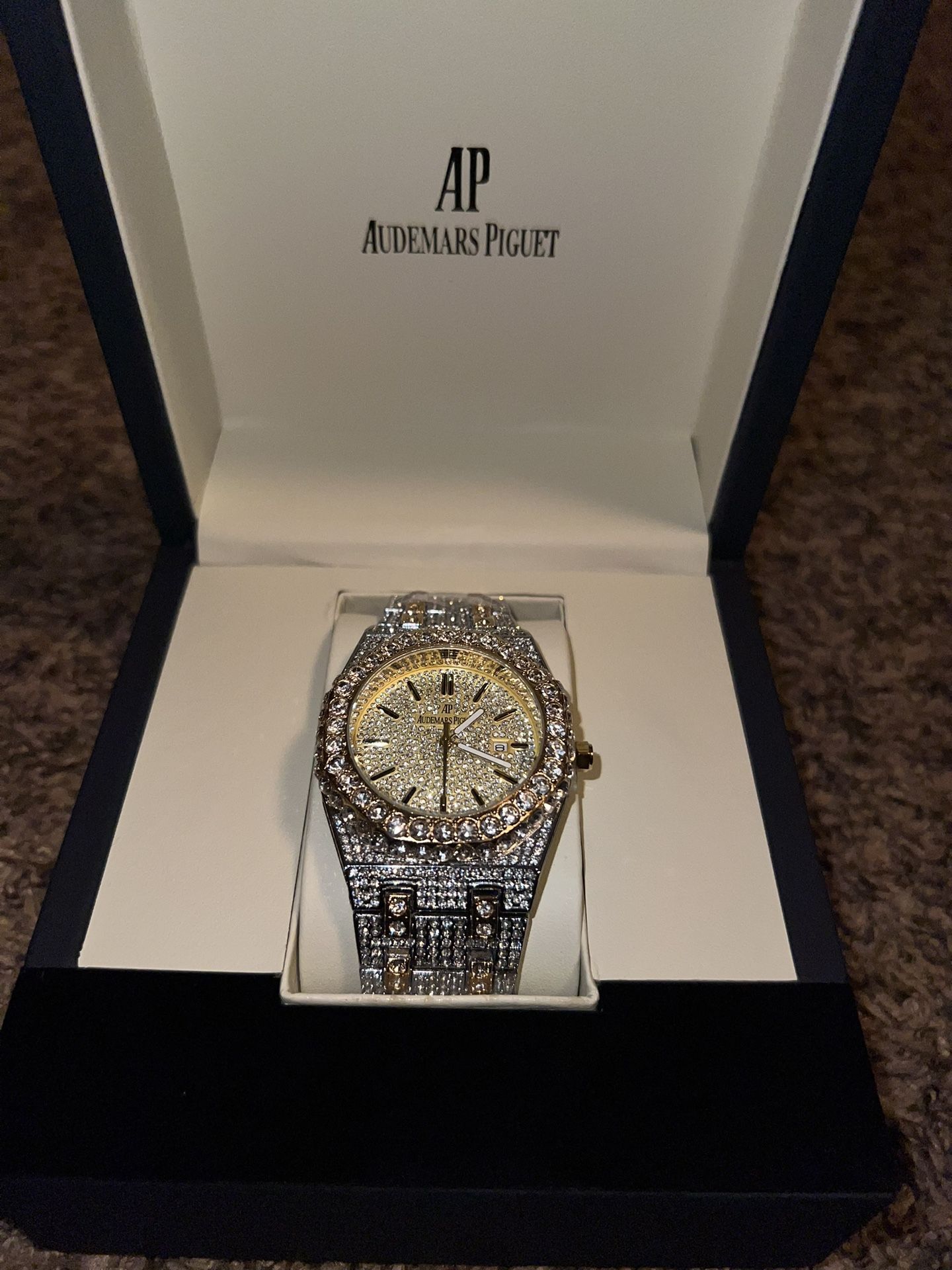 Bust Down AP Watch Royal Oak (box And Papers Included)