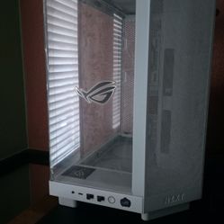 NZXT H6 Flow | CC-H61FW-01 | Compact Dual-Chamber Mid-Tower Airflow Case | Panoramic Glass Panels | High-Performance Airflow Panels