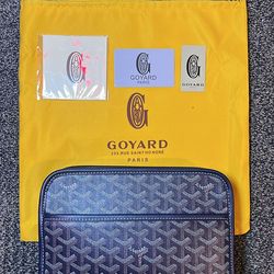Authentic Goyard Jouvence MM Bag – Navy Blue