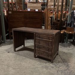 Rustic Solid Acacia Wood Work/Writing Desk - Farmhouse