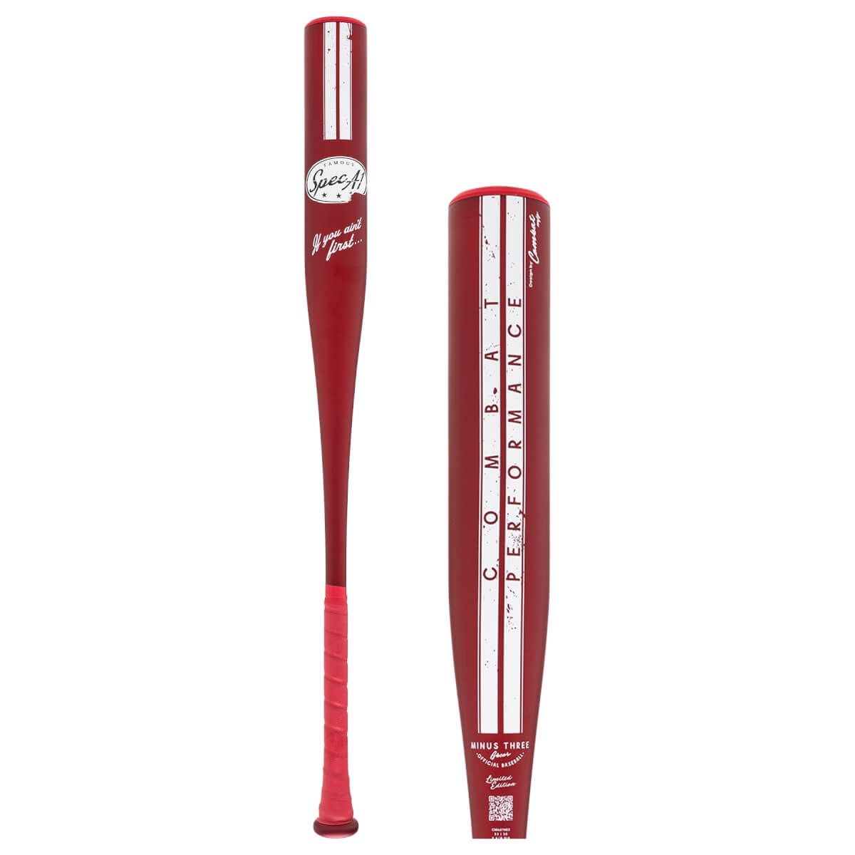 COMBAT MFG Spec A1  BBCOR Baseball Bat