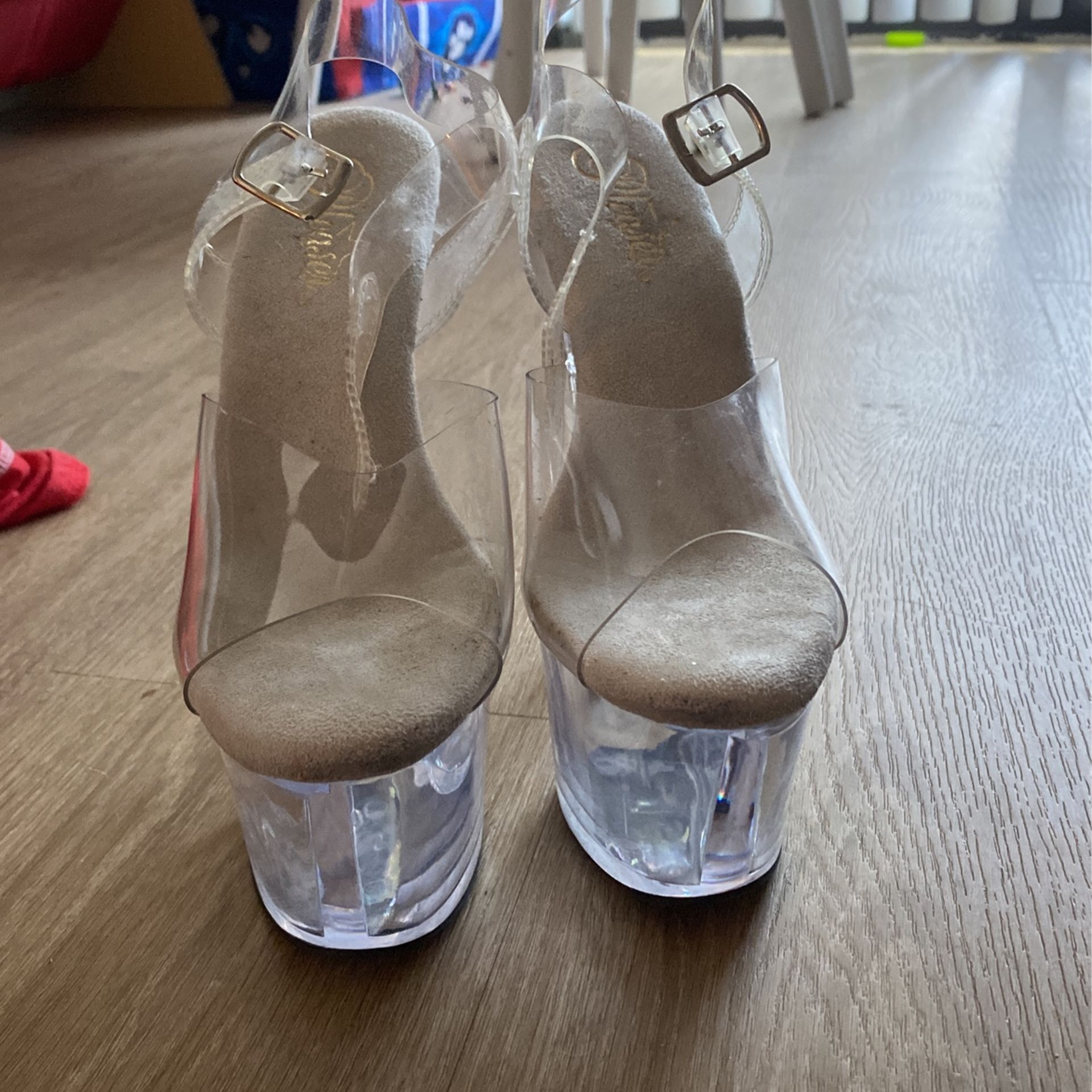 Pleasers Dancer Heel Size 7