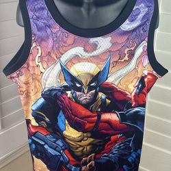 Chalk Line Marvel Deadpool & Wolverine Besties Venice Basketball Jersey - Men’s Size XL - New w/Tags