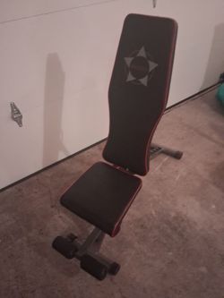 Adjustable weight bench
