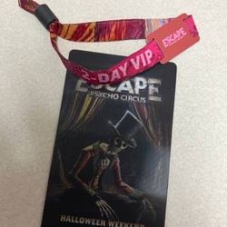 2025 Escape Halloween - 2-Day VIP Elevated Experience Pass (1 ticket available)