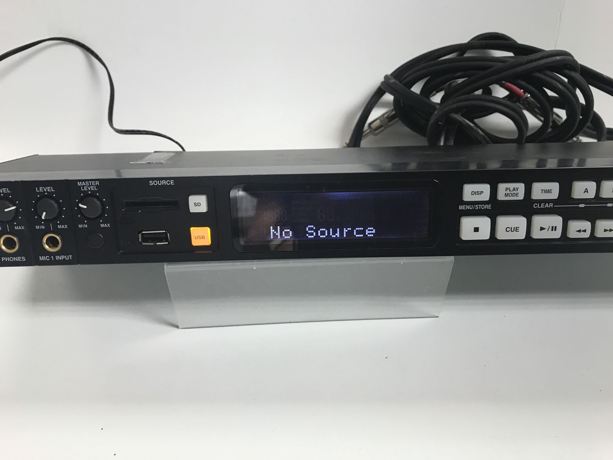 Denon DN-F300 Solid State Audio Player w/Power Supply SD Card