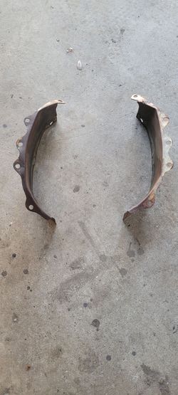 64 impala half moon braces