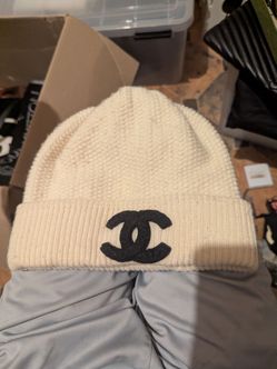 Chanel woman's winter beanie