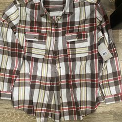 Womens Brixton Flannel