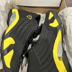 Air Jordan 14 Retro Thunder 487471 070 NEW sz 10.5 