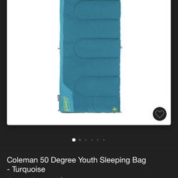 brand new Coleman’s sleeping bag 