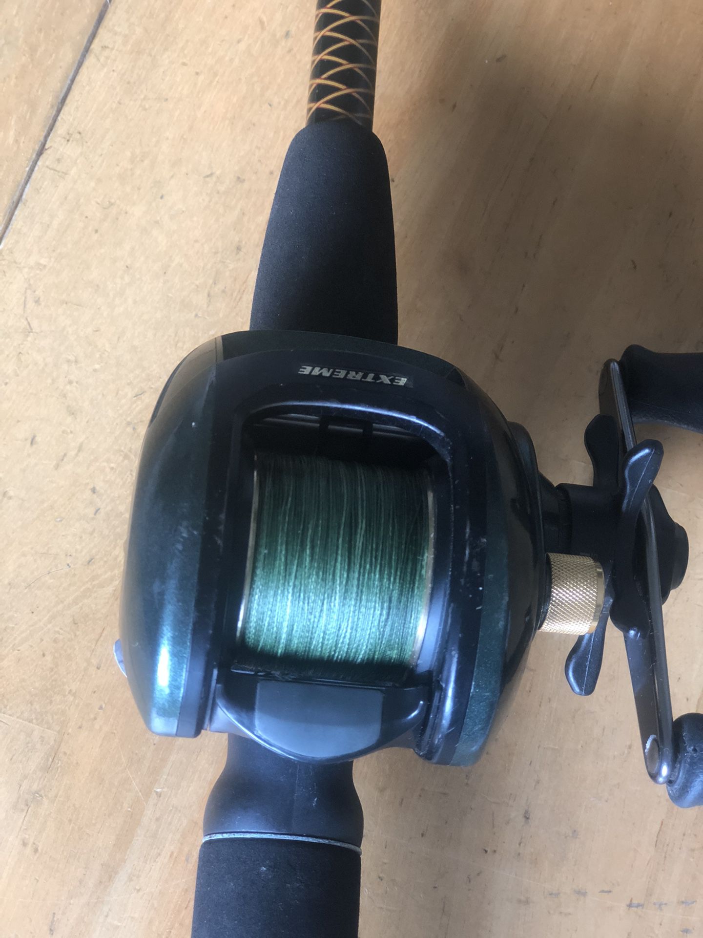 ETx20HD Extreme with 6” Ugly Stick rod
