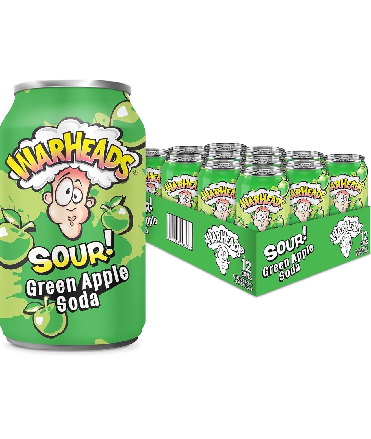 Sour! Green Apple Soda