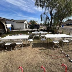 Party Chairs And Tables